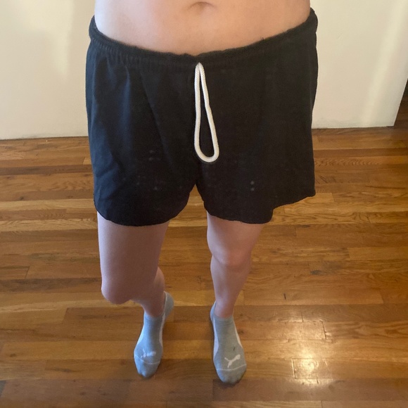 NWOT OFFLINE By Aerie OTT Fleece Short in True Black Sz S - Picture 12 of 16